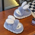 thumbnail image 4 of MEZZALL Winter Girls Slippers Cozy Soft Sole Cartoon Indoor Footwear Children Daily Use And Home Comfort（Ages 4-To 14） Holiday Baby Shoes, 4 of 4