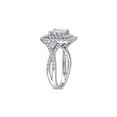 thumbnail image 4 of 2.00 Carat (Ctw H-I, I2-I3) Princess-Cut Diamond Engagement Ring in 14K White Gold for Women, 4 of 6