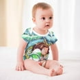 thumbnail image 5 of Spirited Away Baby Boy Girl Short Sleeve Rompers Bodysuit One Piece Jumpsuit Summer Outfit, 5 of 8
