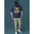 thumbnail image 2 of Too Cool 4 School - Retro Emoji Sunglasses Graphic Men's T-shirt, 2 of 4