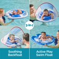 thumbnail image 4 of Natador de estilo libre con sombrilla para piscina, flotador, escuela de natación, 4 of 5