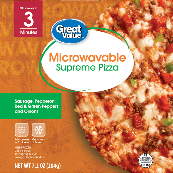 Microwave Pizza