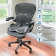 thumbnail image 3 of Ergonomic Memory Foam Seat Cushion - 3 Inch Thick, Breathable Cover, Non-Slip Bottom for Office & Car, 3 of 7