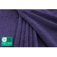 thumbnail image 2 of American Soft Linen Luxury 40x80 Oversized Bath Sheet, 100% Cotton XL Turkish Bath Sheet Towel, Purple, 2 of 10