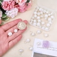 thumbnail image 3 of 40Pcs 2 Style Shell Pearl Pendants with Copper Wire Silver 15.5~17.5x10~11.5x8.5~9.5mm Hole: 3.5~4mm, 3 of 9