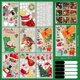thumbnail image 1 of Piezas navideño para ventana, 9 hojas, muñeco de nieve, hombre de jengibre, decoración para el hogar y la Oficina, 130, 1 of 4
