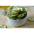 thumbnail image 3 of Gilan Dried Zucchini Chips, Sea Salt Flavor, Low Calorie, 1 oz, 3 of 4