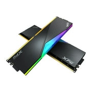 XPG LANCER RGB DDR5 DRAM 32GB 2x16GB 5200MHz CL38 Black Heatsink 2PK RAM Upgrade