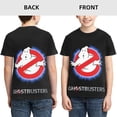 thumbnail image 3 of Ghostbusters Youth Unisex T-Shirt Crewneck Short Sleeve Double-Sided Print Tee Shirts Top For Boys Girls Kid Teen Large, 3 of 6