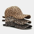 thumbnail image 2 of Women's Casual Leopard Print Baseball Cap Stylish Causal Spring Outdoor Sun Hat, 2 of 10