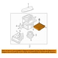 thumbnail image 3 of For 99-03 Galant & 00-05 Eclipse Particulate Paper Interior Cabin Air Filter, 3 of 3