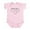 Petal Pink, variant on CafePress - Nerdlove Body Suit - Baby Light Bodysuit, Size Newborn - 24 Months