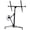 Black, variant on Drywall Lift Panel 13 Hoist Jack Lifter for Ceiling and Wall Installation, Red Steel Construction, Adjustable Height 5.15 to 13 for 4x16 Sheets, 150 lbs Capacity