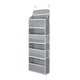 thumbnail image 5 of Organizador de Almacenamiento Soledad Sobre la Puerta 4 Bolsillos Gris, 5 of 9