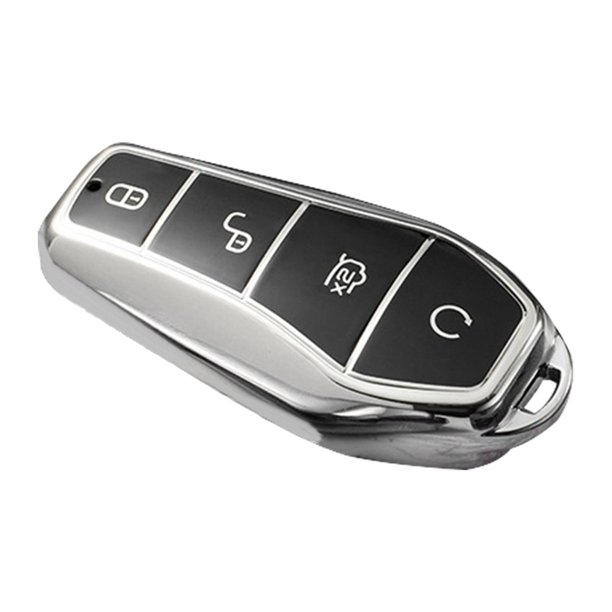 Premium TPU Car Remote Key Case Protection Holder Shell Protector para Byd Argén Zulema Cubierta de la caja de la llave del coche