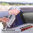 thumbnail image 6 of Spray Bottle Storage Rack - Wall Mounted Aerosol Bottle Organizer with 5 Hooks, 6 of 6