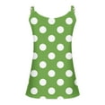 thumbnail image 6 of Babysbule Womens Summer Tank Tops Women's Sleeveless Polka Dots V Neck Pullover Suspenders Vest, 6 of 6