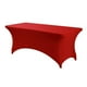 thumbnail image 1 of «Mantel elástico de poliéster para mesas rectangulares: diseño elástico ajustado para fiestas al aire libre, bodas, banquetes y reuniones. Duradero y sin arrugas»., 1 of 3