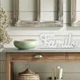 thumbnail image 7 of Sintosin Wooden Family Sign for Home Decor Wall 15 Inch Distressed White, 7 of 7
