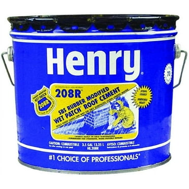 Henry HE209061 3.3 Gallon Black Extreme Wet Patch 209 Roof Leak Repair
