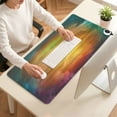 thumbnail image 3 of Wobogo Colorful Milky Way Heated Mouse Pad Extra-Large Desk Mat With 3 Heating Levels and 3-hour Auto Shut-Off Protection Ideal for Computer Keyboards Home Office Hand-warming Essential 31.5in × 13in, 3 of 9