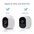 thumbnail image 4 of Somnr Adjustable Security Wall Mount NETGEAR Arlo Pro Camera, White, 3 Pack, 4 of 8