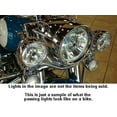 thumbnail image 5 of Krator Lumière Auxiliaire de Brouillard Chromée Personnalisée Compatible avec Suzuki Boulevard M109R M50 M90 M95, 5 of 5