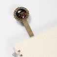 thumbnail image 3 of Christmas retro Book Marks: Lace Bookmark in Antique Bronze - the Gift for Readers and Book Lovers, 3 of 5