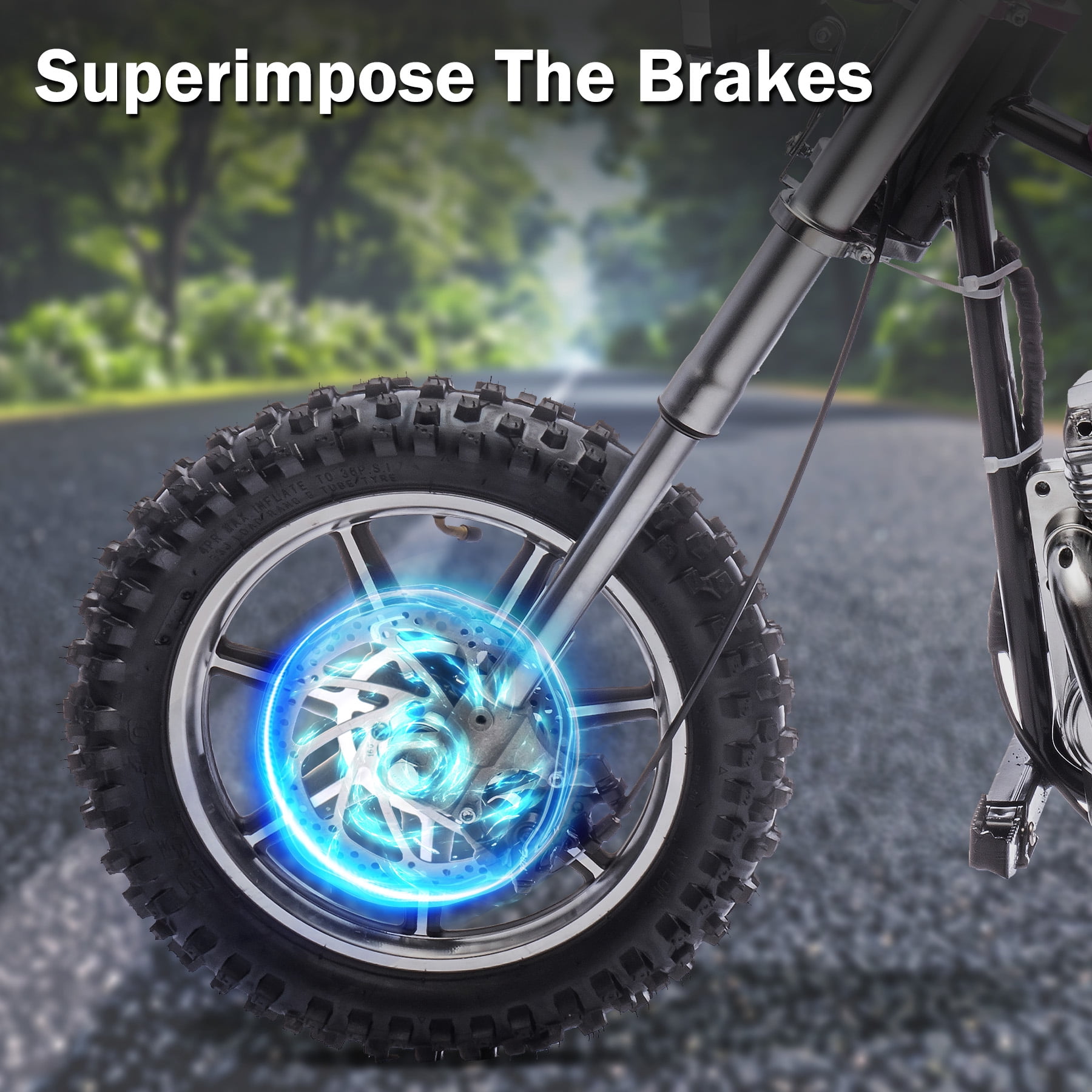 NEECHIPRO 36V Ride on Electric Dirt Bike for kids, 350W Electric Motorcycle with Headlights,14 MPH, Orange