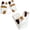 Calico cat, variant on Cute Cat Plush Scarf and Gloves Matching Set, Warm Winter Scarf with Mittens for Cat Lovers, Soft Fleece Christmas Birthday Gift
