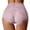 Purple, variant on vigerkar High Waisted Underwear for Women Seamless Panties Breathable Lace Tummy Control Briefs Hipsters Bikini Purple, L