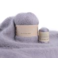 thumbnail image 1 of Toystoory Bufandas de 50g y 20g, juego de bolas de hilo para tejer a mano suave, suéteres para bebés, gorros, alfombras, Kit de hilo de Artesanía Gris plateado, 1 of 6