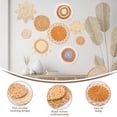 thumbnail image 6 of 9Pcs Boho Wall Basket Decor Wall Hanging Basket Hanging Decor Seagrass Rattan Wicker Wall Decor for Farmhouse Bedroom Living Room Display Table Settings Kitchen Home, 6 of 12