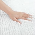 thumbnail image 5 of 30"x20" - White Soft Cozy Plush Chenille Bath Mat Bathroom Rug, 5 of 5