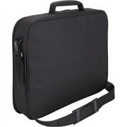 Case Logic 17.3 Clamshell Laptop Briefcase, Black