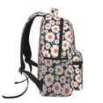 thumbnail image 3 of Fotbe Daisies Flowers Pattern Casual Backpack for School, Travel, and Outdoor Activities - Durable, Lightweight, and Comfortable, 3 of 5