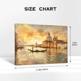 thumbnail image 4 of 8x12 inch Canvas Paintings For Bathroom Venice On The Water,Hotels,Man Cave,Cafes,Bar Wall Decor Art Poster Prints,Enchanting Venice On The Water Retro Painting Canvas,For Art Collector Gift, 4 of 6