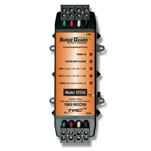 SouthWire Corp. Surge Protector 35550 Surge Guard; Hardwire Installation; 50 Amp