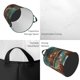 thumbnail image 2 of Balery Pond Meditating Tiger Cesta de ropa redonda con asas, impermeable, independiente, para ropa, juguetes, dormitorio y familia-Small, 2 of 6