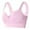 Pink, variant on Bras for Women,Casual Button Down Top Bra Breathable Soft Comfort Everyday Wear Wireless Support Underwear,Sports Bras for Women,Beige,XL