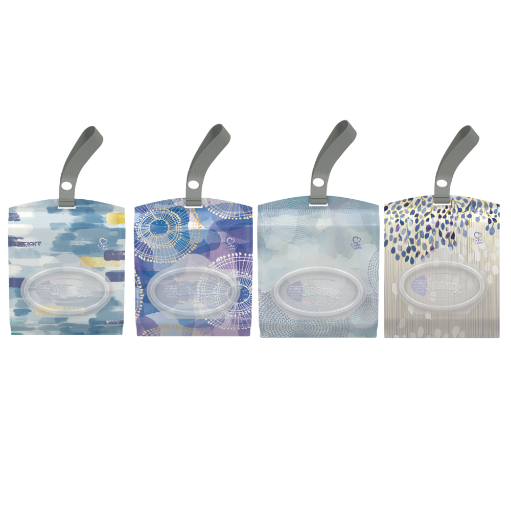 Kleenex Ultra Soft Go Anywhere ClipOn Facial Tissues, 4 Travel Packs