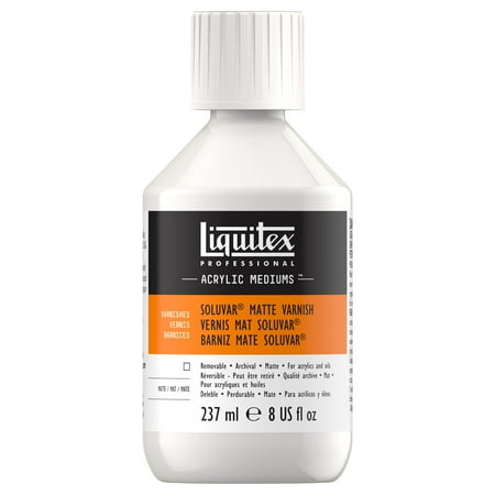 UPC: 0884955020203 | Liquitex Soluvar Varnish 8 oz. Matte
