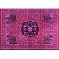 thumbnail image 1 of Ahgly Company Indoor Rectangle Persian Pink Traditional Area Rugs, 8' x 10', 1 of 4