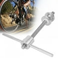 thumbnail image 2 of Herramienta de presión para auriculares de bicicleta herramienta de presión para auriculares de aleación de aluminio plata para usuarios de bicicletas de bricolaje entusiastas, 2 of 8