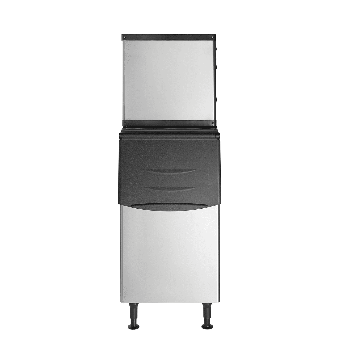 Commercial Ice Maker  350Lbs/24H, ETL, 275Lbs Storage, Ice Ready in 8-15 min, Stainless Steel Ice Maker for Bar/Cafe/Restaurant/Business