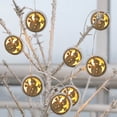 thumbnail image 1 of Guirnalda de Luces Led de Madera onlyliua para Decoración Navideña con Diseño de Muñeco de Nieve Ocho Luces, 1 of 6