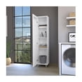 thumbnail image 5 of Pemberly Row Contemporary Storage Cabinet Engineered Wood White, 5 of 5
