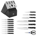 thumbnail image 5 of Henckels Solution 16-pc Self-Sharpening Knife Block Set - Black, 5 of 8