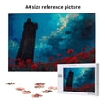 thumbnail image 6 of Honeii Tower And Red Roses Pattern 1000 Piece Puzzles for Adults, Jigsaw Puzzles, 6 of 9