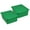 Green, variant on Romanoff Stowaway 5" Letter Box with Lid, Green, Pack of 2